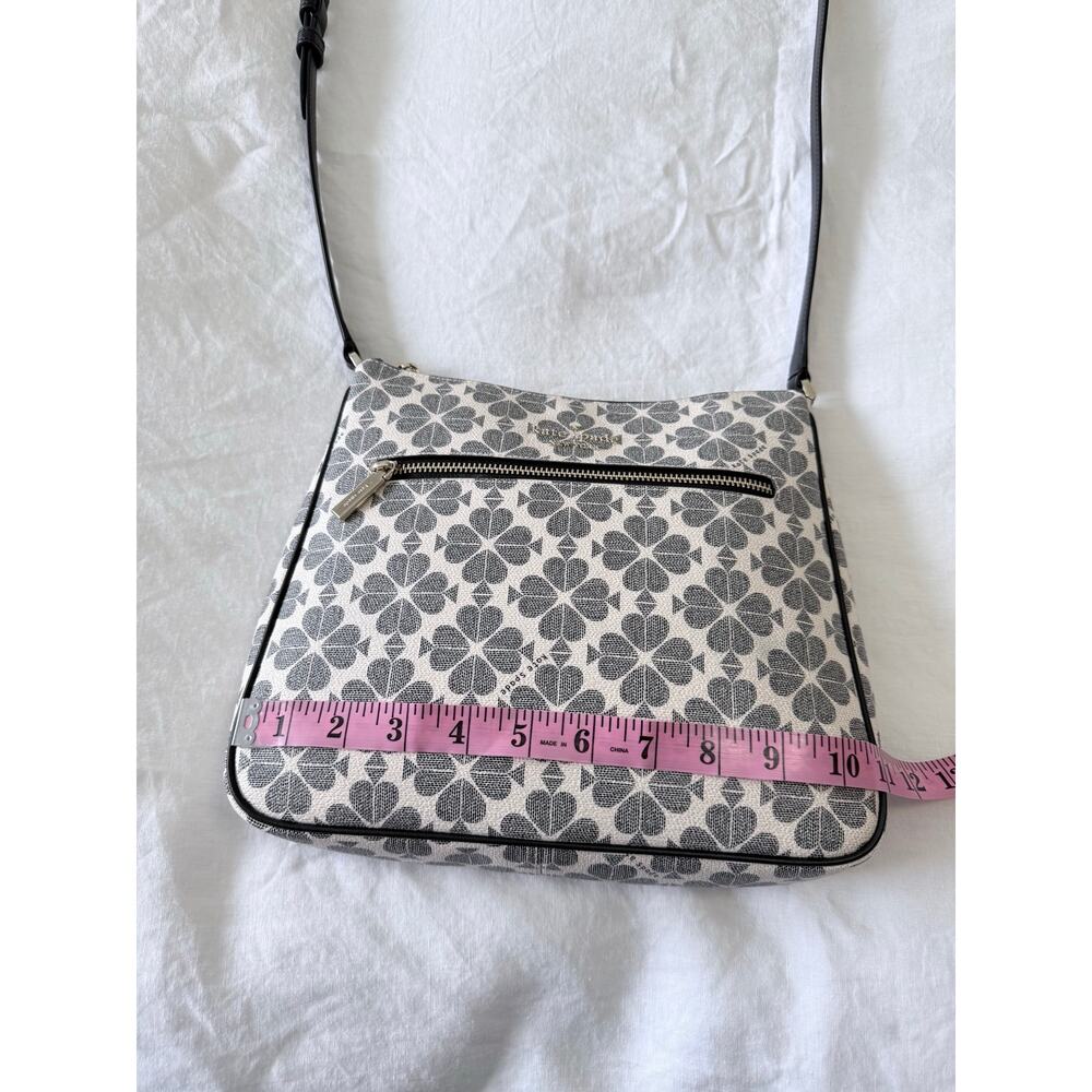 Kate Spade | Black-Multi Signature Spade Flower Swingpack Crossbody | Spring EUC - Picture 6 of 12